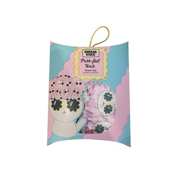 Cheesecake Shower Cap - Pink Cat
