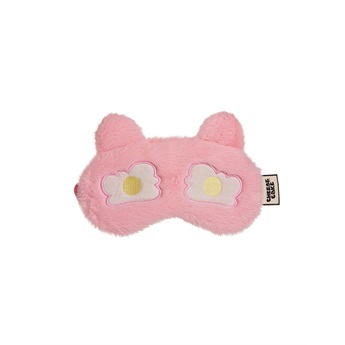 Cheesecake Fuzzy Eyemask - Pink