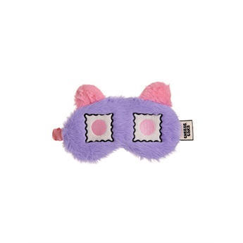 Cheesecake Fuzzy Eyemask - Purple