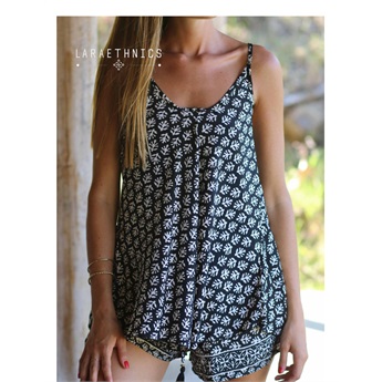 Shilou Top - Indian Black