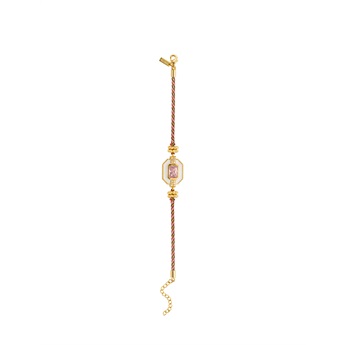Bracelet - White Art Deco