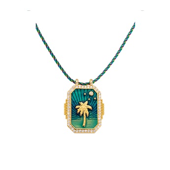 Necklace -  Palm Boheme