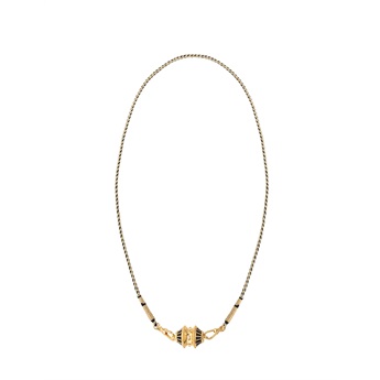 Necklace -  Big Black Talisman