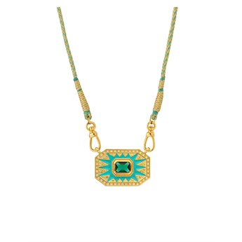 Necklace -  Light Turquoise Yucatan