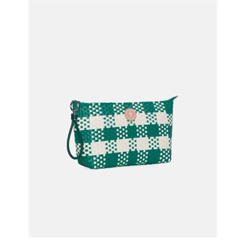 Woven Pencil Bag - Green