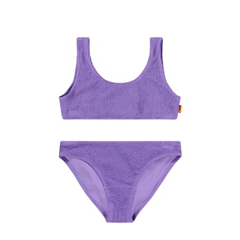 Nola Solid Bikini - Purple Glo