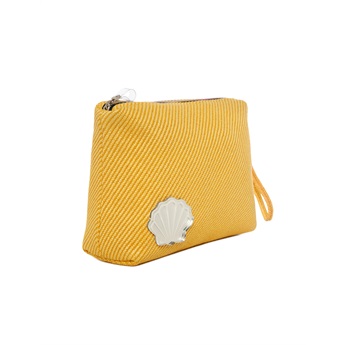 Ines Pouch - Bright Yellow Woven Shell