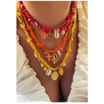 Santa Giulia Necklace - Yellow