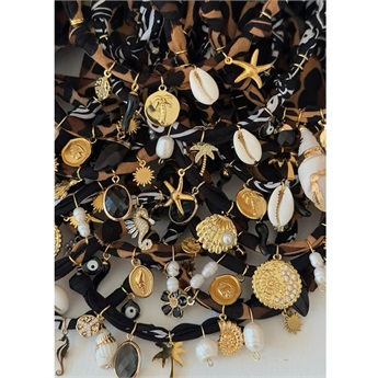 Leo Summer Necklace - Black