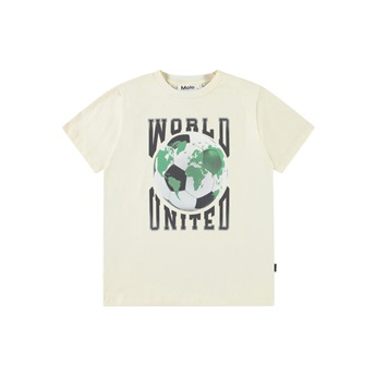 Riley T-Shirt - World United Cream