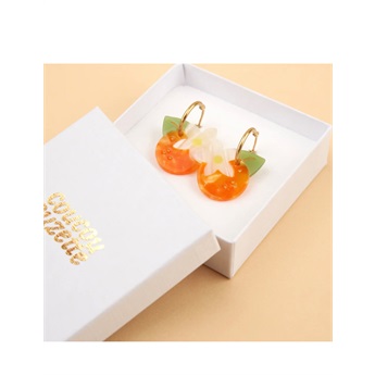 Earrings - Orange Blossom