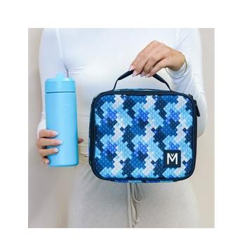 Montii Cooler Lunch Bag M - Block Land