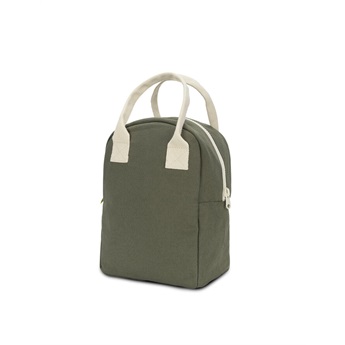 Zipper Lunch Bag - Dark Olive