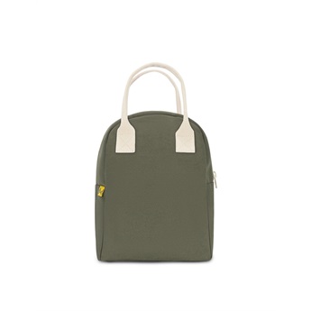 Zipper Lunch Bag - Dark Olive