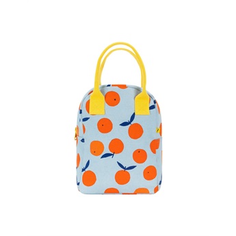 Zipper Lunch Bag - Oranges