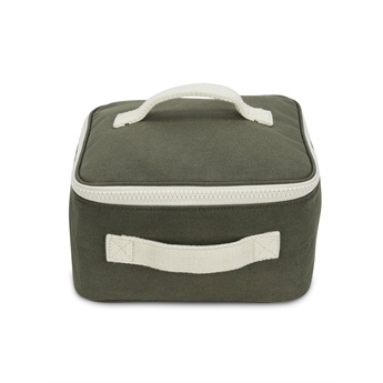 Square Lunch Bag - Dark Olive