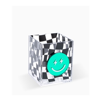 Plexi Pencil Box - Tile Faces