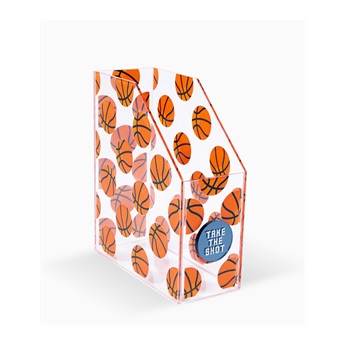 Plexi Organizer Folder - Basketball