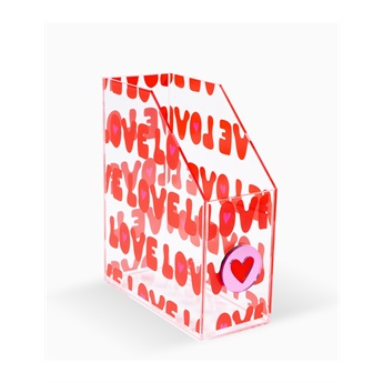 Plexi Organizer Folder - Love