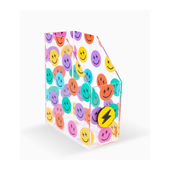 Plexi Organizer Folder - Faces Thunder