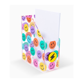 Plexi Organizer Folder - Faces Thunder