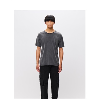 Raglan Slub T-Shirt Men - Vintage Grey