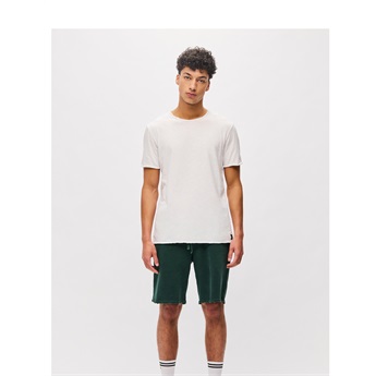 Roundneck Detailed T-Shirt Men - White