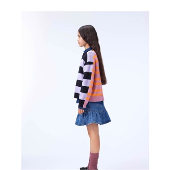 Gitty Sweater - Wide Stripe