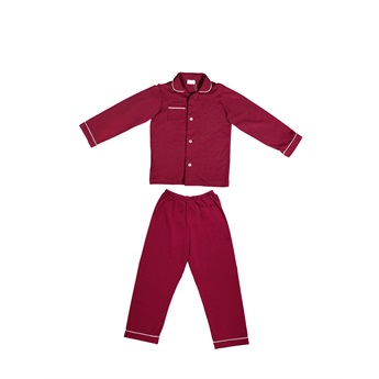 Preppy Pyjama Set - Ruby