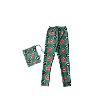 Green Eyes Of The Heart Leggings