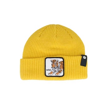 KIDS Goorin Bros Beanie - Wild Tiger Yellow
