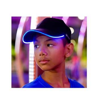 Illuminated Led Light Up Cap - Electric Blue
