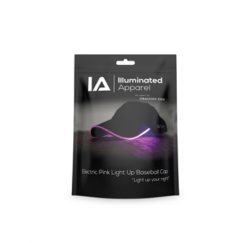 Illuminated Led Light Up Cap - Electric Pink