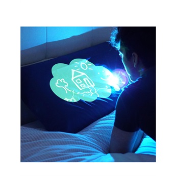 Illuminated Interactive Pillow Case - Cloud