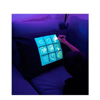Illuminated Interactive Pillow Case - Naughts & Crosses