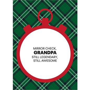 Christmas Stand - Grandpa