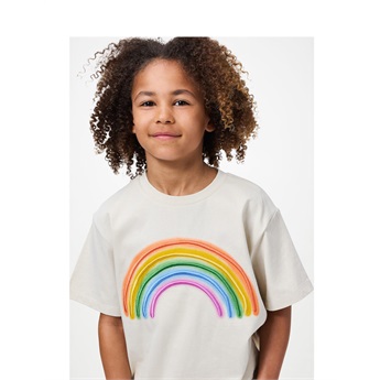 Riley T-Shirt - Hazy Rainbow