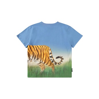 Rubin T-Shirt - Tiger on Blue
