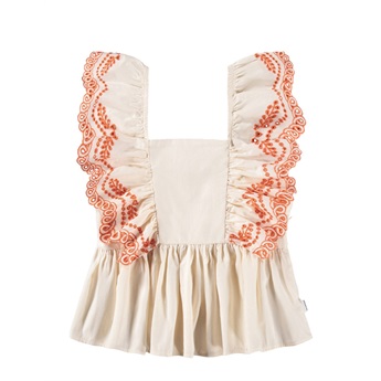 Rosamond Blouse - Pearled Ivory