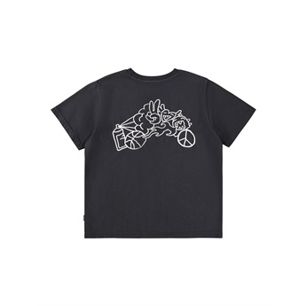 Rodney T-Shirt - Doodle on Black