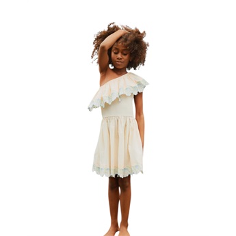Cato Dress - Pearled Ivory