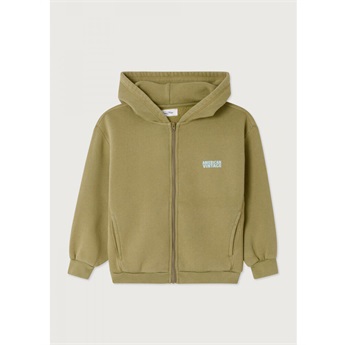 Izubird Zipped Hoodie - Vintage Herb