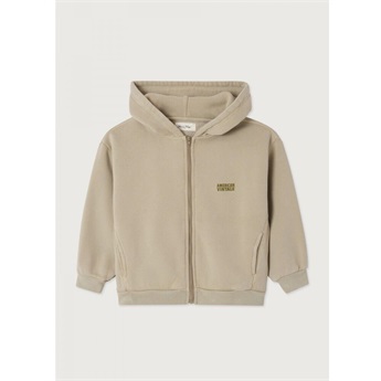 Izubird Zipped Hoodie - Vintage Rye