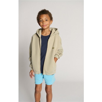 Izubird Zipped Hoodie - Vintage Rye