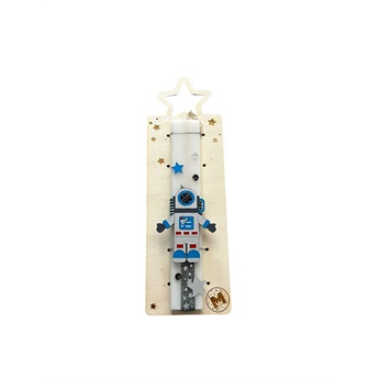 Easter Candle - Spacetrooper White Candle