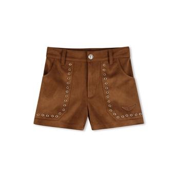 Z&V Buttoned Shorts - Nuthatch