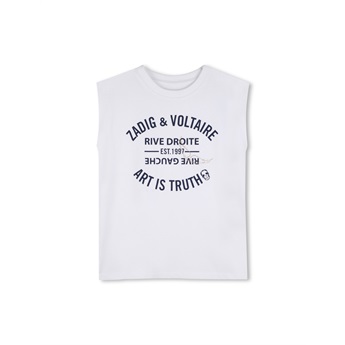 Art Is Truth Wide Tank - White/Wings