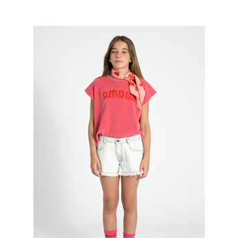 Sleeveless Top - Amour Pink