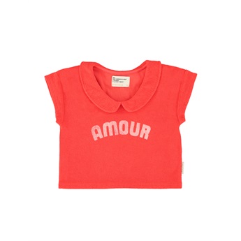 Terry T-Shirt - Red/Amour
