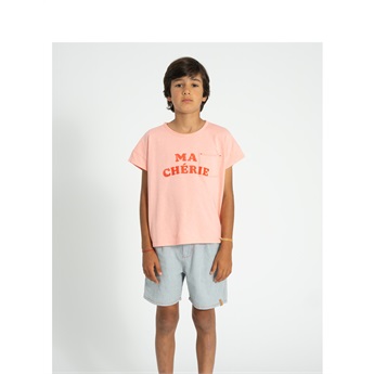 Printed T-Shirt - Pink/Ma Cherie